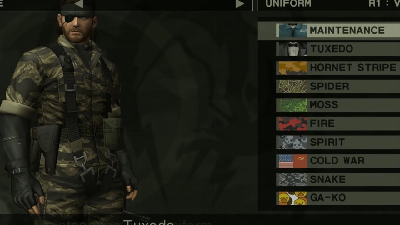 503 ART CAMO L GEAR SOLID Δ × EDWIN 503 ART CAMO METAL GEAR SOLID Δ × EDWIN Metal Gear Solid MGSV Mod