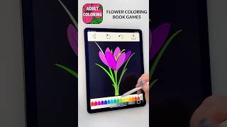 Coloring Book For Adults FLOWER COLORING PAGES #coloring #adultcoloring #relax #coloringflowers
