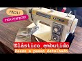 Aprenda a costurar elástico, faça em QUALQUER MÁQUINA doméstica!