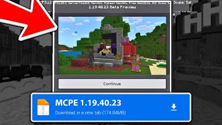 Minecraft PE 1.19.31 Update - New Controls, Bug Fixes, New UI