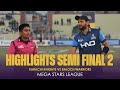 2nd semi final full highlights  karachi knights vs baloch warriors  kingdom valley msl 2022
