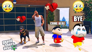 SHINCHAN LEFT FRANKLIN PINCHAN AND CHOP IN GTA 5 Emotional Video