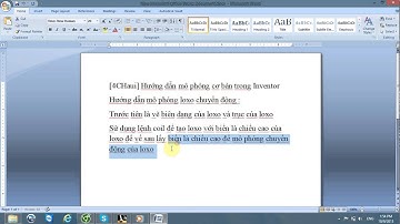 Autodesk Inventor Studio Basic - Hướng dẫn mô phỏng đơn giản trên INVENTOR STUDIO