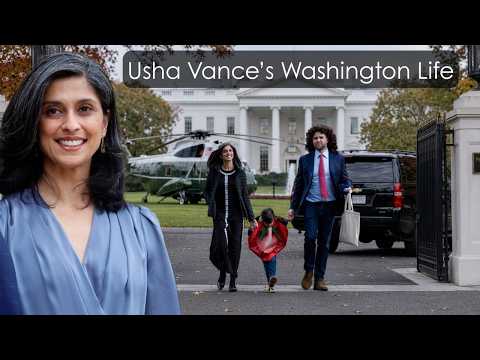 Usha Vance's Washington Home Life Grace Pregnancy Glow The Quiet Power Behind JD Vance
