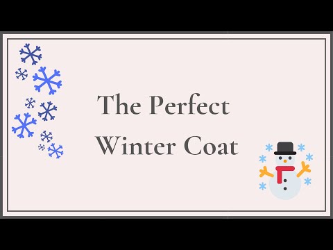 The Perfect Winter Coat