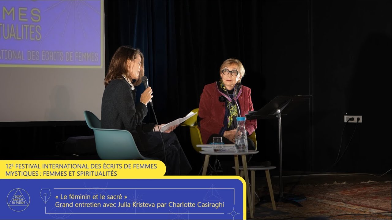 « Le féminin et le sacré » Grand entretien avec Julia Kristeva par Charlotte Casiraghi