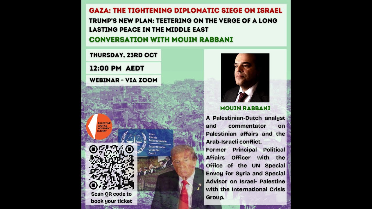 Mo Rabbani Conversation with Mouin Rabbani - Gaza and the the tightening ...