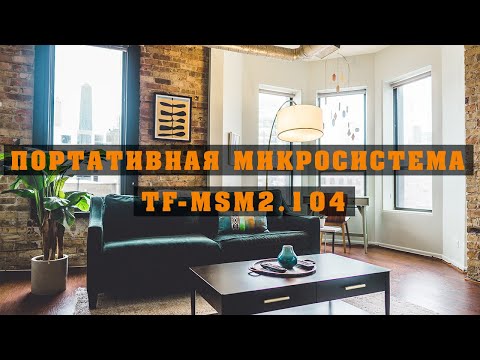 Портативная Micro система TF-MSM2.104—обращает на себя внимание!