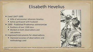 Women in Astronomy - Elisabeth Hevelius