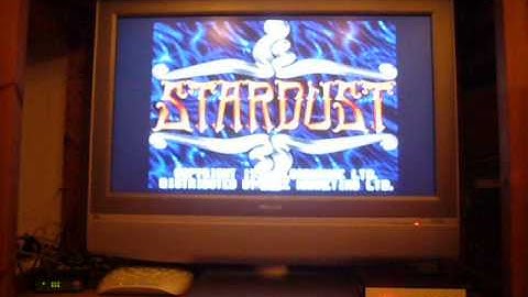 Stardust Atari STE on Scart TV with MIST FPGA