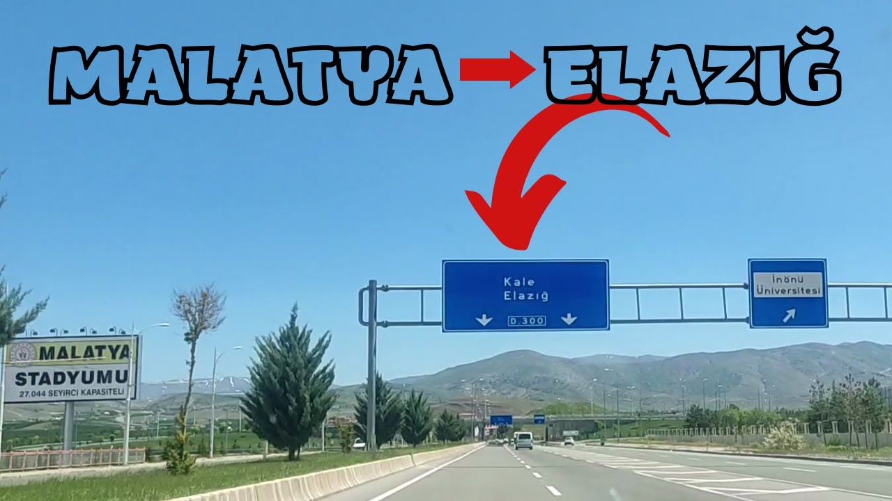 ELAZIĞ yolculuğum başladı..MALATYA ELAZIĞ yolu / Vlog / 1.Bölüm /