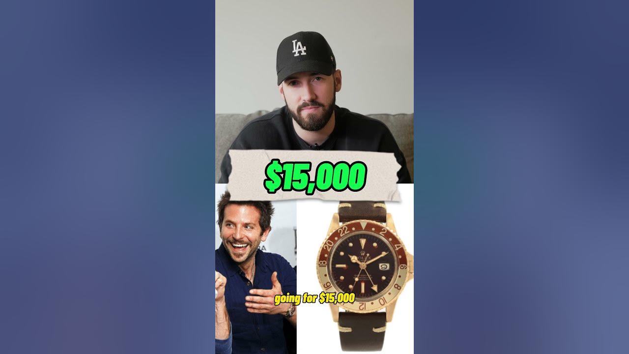 Bradley Cooper's Luxury Watch Collection