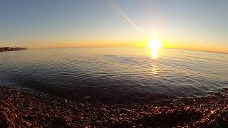 Lake Superior sunrise - open sky