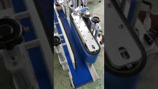 testing video of labeling machine ZS-TB150A for hexagonal bottles
