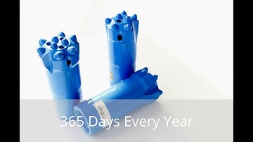 KKD.rock drilling bit retract button drilling