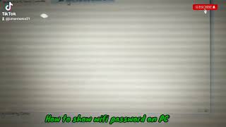 How to show WIFI password on PC screenshot 1