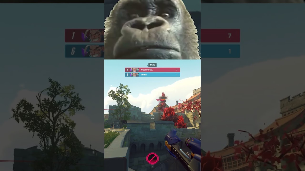 Hazard meets Custom games... #overwatch2 #overwatch #overwatchclips