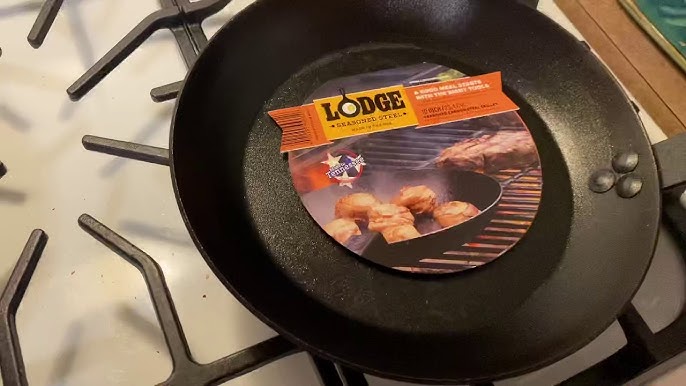 Lodge 15 Carbon Seasoned Steel Skillet Giveaway - Recipes For My Boys