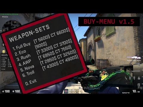 Csgo Buy Weapons With The Bot Menu Youtube - csgo bot ct roblox