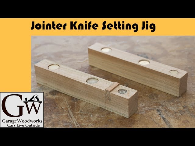 Planer/Jointer knife sharpening jig - FineWoodworking
