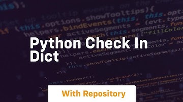 python check in dict