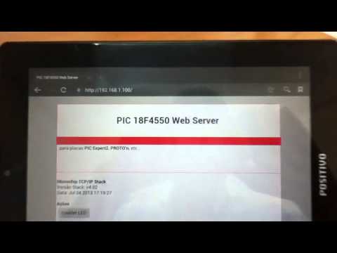 Pic Expert 2 Web Server/ Microchip TCP IP Stack - PIC 18F4550 + ENC28j60