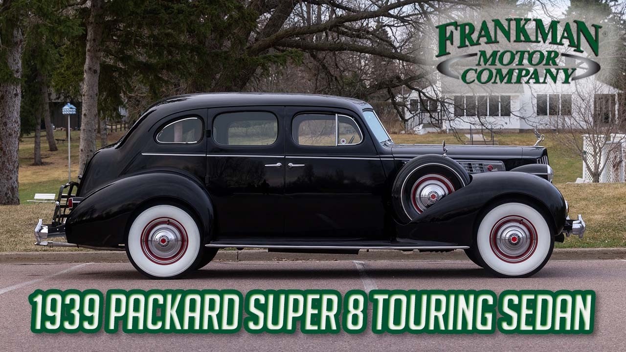 邦楽 man 1939 Packard Super 8 Touring Sedan - Museum Quality Survivor - YouTube