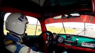 Abarth 1000 TC starting grid 51th to the top Nürburgring 2014 onboard