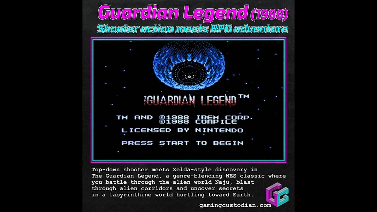 The Guardian Legend (1988, NES) 