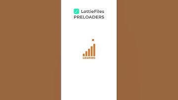 Preloaders: Examples of Loading Animations for Your Website. Lottie animation  #logoanimation