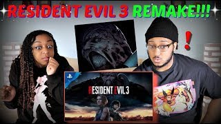 "Resident Evil 3" Remake Trailer REACTION!!! "Resident Evil 3" Remake Trailer REACTION!!!