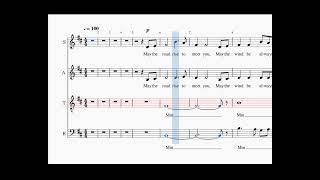 Old Irish Blessing, tenor, music by Denes Agay