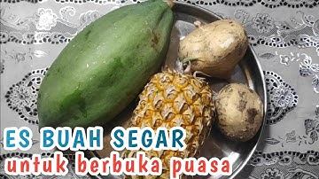 Thumbnail of RESEP ES BUAH PALING SIMPEL | CUKUP 3 JENIS BUAH DAN TAK PERLU SIRUP.