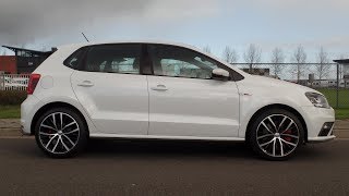 Volkswagen Polo 6r Gti 17 Oryx White Metallic 17 Inch Parabolica Inside Outside Youtube