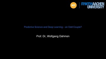Charlemagne Distinguished Lecture Series 2022 with Prof. Dr. Wolfgang Dahmen