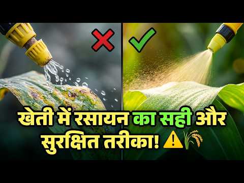 कृषि रसायनों का सही इस्तेमाल और जरूरी सावधानियां | Pesticide Use in Farming