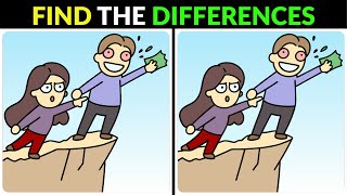 Can You Find All the Differences Test Your Brain with Fun 'Spot the Difference' Puzzles! || No -122