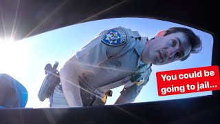 CALIFORNIA POLICE PULL OVER MCLAREN OWNER FOR 111 MPH! *JAIL TIME?*