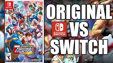 Marvel Vs Capcom 2 - ORIGINAL vs Nintendo Switch COMPARISON and  Online Gameplay
