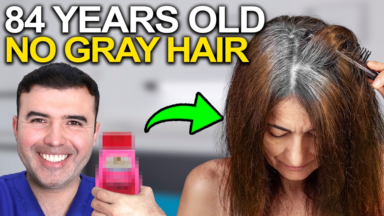 WITHOUT DYES ELIMINATE GRAY HAIR IN 21 DAYS - How To Restore Your Natural Color
