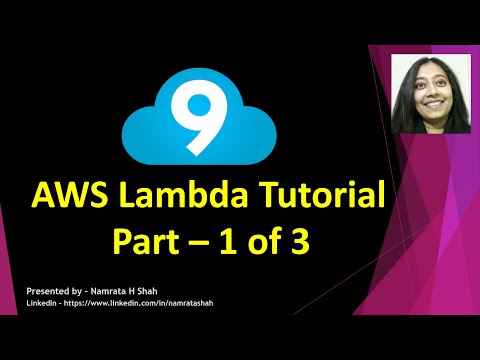 AWS Cloud9 - AWS Lambda Tutorial - Part 1 of 3