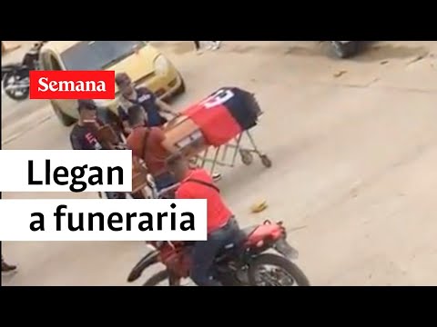 Armados, guerrilleros del ELN llegan a una funeraria en Tibú | Semana Noticias