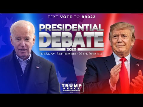 Watch Live First Presidential Debate Youtube