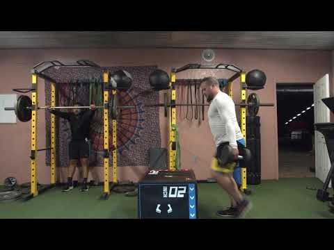 Dumbbell Alternate Explosion Step Up