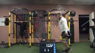 Dumbbell Alternate Explosion Step Up