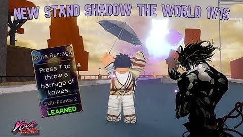[YBA] USING SHADOW THE WORLD VAMPIRE TO WRECK 1v1s...