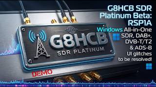 G8HCB SDR Platinum Beta: RSP1A All-in-One SDR, DAB+, DVB-T/T2 & ADS-B — UI glitches to be resolved! screenshot 3