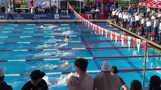 Men’s 50m breaststroke final. 2025 Pro Swim Series, Sacramento, CA 💵🏊‍♂️