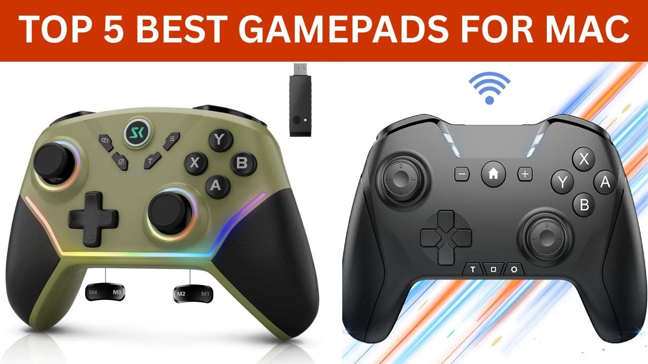 🎮 Top 5 Best Gamepads for Mac | Best Controllers for Mac Gaming 2025