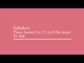 Schubert Piano Sonata No. 21 in B flat major D. 960 (full) (Wilhelm Kempff) (1967)